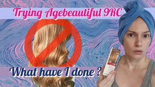 Bleaching my hair and trying to get a strawberry blonde look with Agebeautiful 9RC Did it work idk [upl. by Irita385]