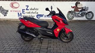 Kymco KXCT 300i Ferrari Edition  Walkaround [upl. by Mccomb919]