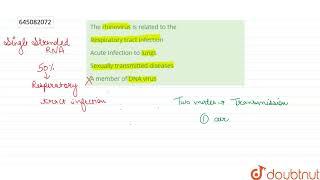 The rhinovirus is related to the  12  NTA NEET TEST 80  BIOLOGY  NTA MOCK TESTS ENGLISH  D [upl. by Ahsyak198]