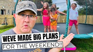 WEVE MADE BIG PLANS FOR THE WEEKEND  CATCH UP VLOG  The Sullivan Family [upl. by Enaoj830]