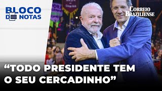 A PISCADELA DE DORIA A HADDAD E O CERCADINHO DE LULA  CORTES DO BLOCO DE NOTAS [upl. by Eiddam434]