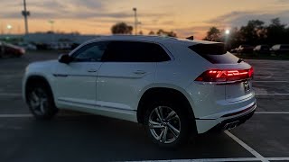 2024 VW Atlas Cross Sport SEL RLine at night 🔥🔥🔥🔥 [upl. by Euqinwahs]