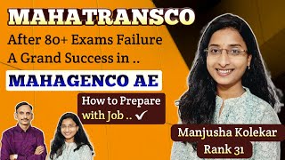 MAHATRANSCO AE Preparation Strategy  Success Story [upl. by Aseela]