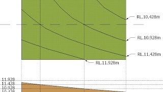 Develop a section from Contour Lines [upl. by Enirolf237]