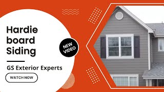 Hardie board Siding Timber Bark  GS Exterior Experts [upl. by Skricki]