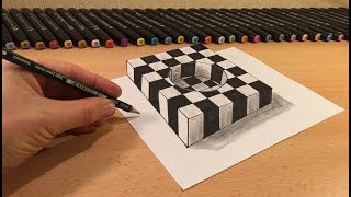 Zeichnen lernen 3D für Anfänger 06 Easy 3D Drawing Illusions [upl. by Narot]