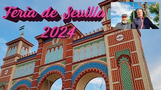 Feria de Sevilla 2024  Portada de feria 2024  VLOG SEVILLA feriadesevilla [upl. by Arbrab424]