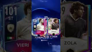 Vieri🇮🇹 vs Zola🇮🇹 Fifa Mobile Cards fifa fcmobile footballequipment italy vieri zola [upl. by Eirene]