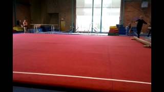 Gymnastics Front Flip Face Plant  Fail [upl. by Edson]