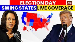 US Election Result Counting Updates  Ground Reports From Swing States On US Elections  US Poll [upl. by Baniez]