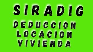 👉COMO DEDUCIR LOS ALQUILERES EN SIRADIG 572 WEBtutorialesafip tramitesafip noticiasafip [upl. by Gherardi560]