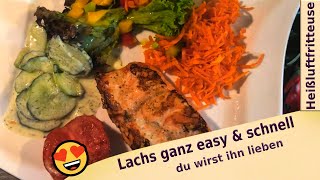 👌 👉 Lachs super lecker aus dem Ninja Foodi Max Grill amp Airfryer 551  Heißluftfritteuse Rezepte [upl. by Yalhsa832]