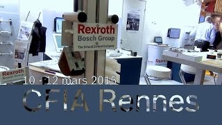 Bosch Rexroth sur le salon CFIA Rennes 2015 [upl. by Nuawad]