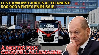 Allemagne Choquée  Les Conducteurs Russes Préfèrent les Camions Chinois aux Camions Allemands [upl. by Mahmoud283]