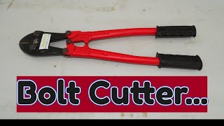 Heavy Duty Bolt Cutter  Overview [upl. by Anirazc]