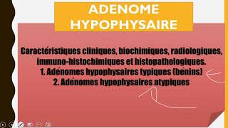 adénome hypophysaire [upl. by Narton]