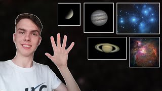 The 5 Easiest Objects to See With Your Telescope [upl. by Mharba268]