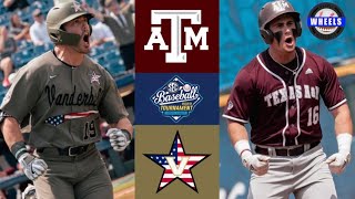 10 Texas AampM vs 4 Vanderbilt  SEC Championship Game  2023 College Baseball Highlights [upl. by Ytoc974]