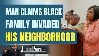 Angry White Man Claims Black Family Invaded His Neighborhood [upl. by Arvo]