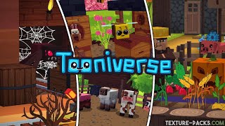 Tooniverse Texture Pack Download for Minecraft [upl. by Rot634]