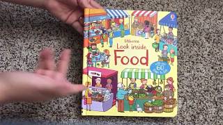 Look Inside Food 🍎 Usborne Books amp More [upl. by Mcgraw541]