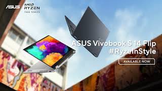 ASUS Vivobook S14 Flip  Ultimate 2in1 Laptop with AMD Ryzen 7000 amp FHD Touchscreen asus [upl. by Roselle]