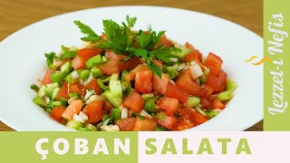 Çoban Salata Nasıl Yapılır Salata Tarifleri [upl. by Nyroc]