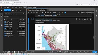 How to georeference a imageraster with Python and Rasterio  Tutorial [upl. by Emiline]