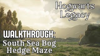 Hogwarts Legacy – Hedge Maze South Sea Bog [upl. by Hannon]