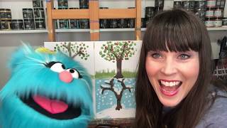 Lil Miss Iris amp Me Episode 12 Painting amp Puppets [upl. by Cullen432]