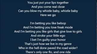 Whistle Flo Rida  Lyrics [upl. by Ulrika620]