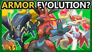 Giving Pokemon ARMOR Evolutions [upl. by Feriga]