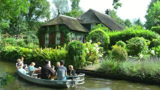 NETHERLANDS summer in Giethoorn hdvideo [upl. by Claudell]