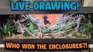 Snake Discovery Enclosure Live Drawing [upl. by Elgar479]