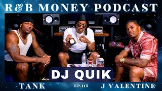 DJ Quik • RampB MONEY Podcast • Ep115 [upl. by Ahsilrak812]