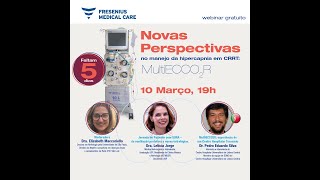 Webinar Novas Perspectivas no manejo da hipercapnia em CRRT multiECCO2R [upl. by Emsmus]