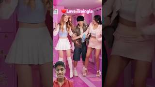 ❤️Love Triangle 📐 kpop blackpink funny twice alanchikincchow comedyfilms love alanchikinchow [upl. by Nosyaj340]