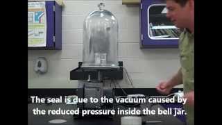 Boiling Water at Reduced Pressure  Demo with Mr Pauller [upl. by Kinson]