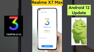 Realme Ui 30 Update Received in Realme X7 Max 😍😍😍🔥 [upl. by Acenahs]