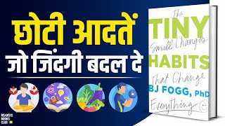 Tiny Habits by BJ Fogg Audiobook  Book Summary in Hindi [upl. by Akitan421]