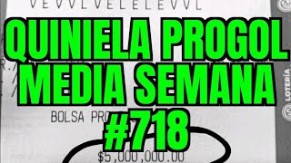 Progol Media Semana 718 Analisis Completo suscribete progol [upl. by Kendall]