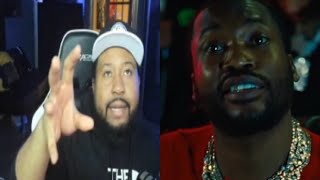 Flop DJ Akademiks reacts to Meek Mill riding around the Trenches of Philly amp Selling 6k first week [upl. by Gris589]