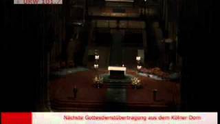 Hochfest Maria Himmelfahrt im Hohen Dom zu Köln 2010  Auszug [upl. by Nnasus]