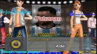 Tahanan  Adie Karaoke [upl. by Llennehc622]