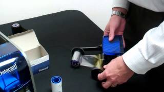 How to Change a Ribbon on Datacard SD Series Printers [upl. by Vinna]