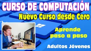 Curso de COMPUTACION COMPLETO desde Cero  Nuevo Curso 2024 ADULTOS Internet Correos Principiantes [upl. by Nihs]