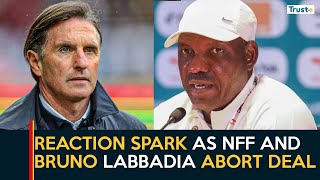 Nigerians React To NFF And Bruno Labbadia Abort Deal  Weekend Sports [upl. by Dirtsa]