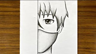 How To Draw Anime Drawing Step By Step  Anime Drawing  How To Draw [upl. by Ahtaga]