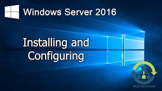 01 How to install Windows Server 2016 Step by Step guide [upl. by Notrub24]