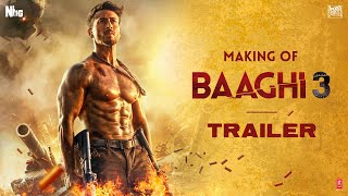 Making Of Baaghi 3 Trailer  Tiger Shroff ShraddhaRiteish Sajid Nadiadwala  Ahmed Khan  6 March [upl. by Adiasteb]